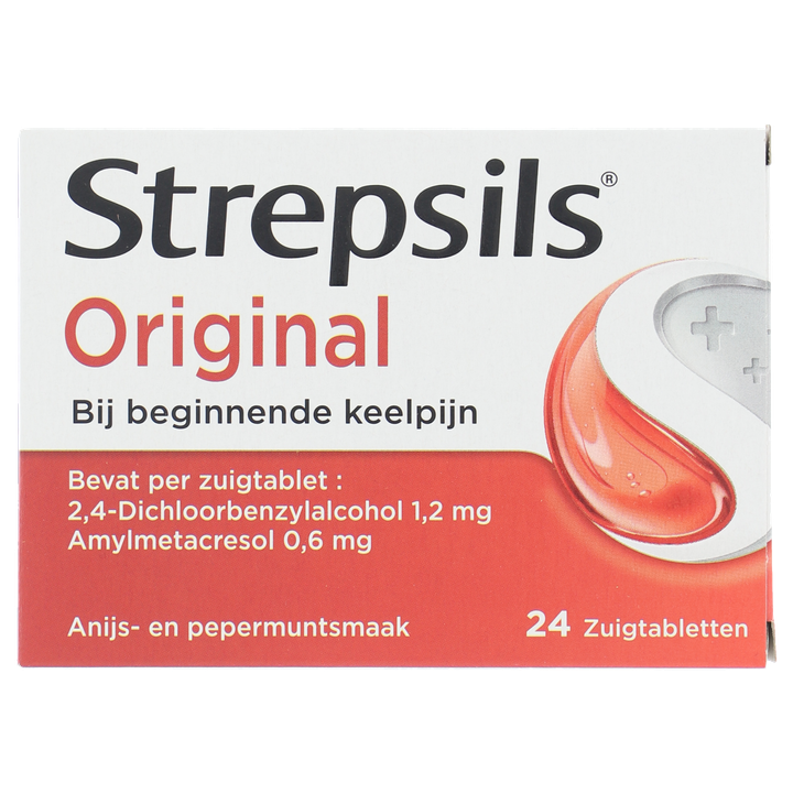 Strepsils Hoest- en keelpreparaat Original Tab. 24 St.