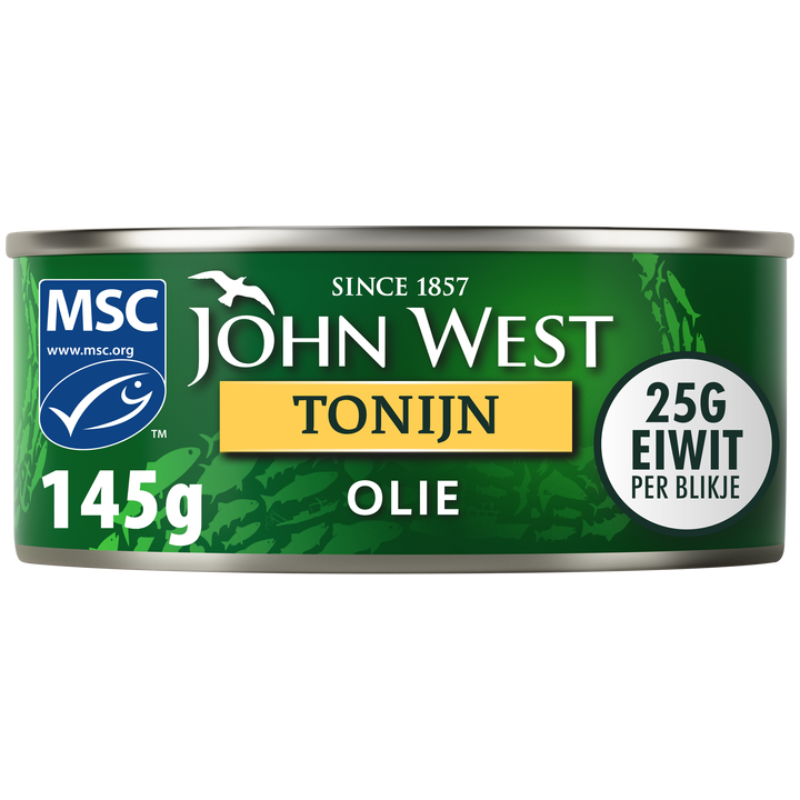 John West Tonijnstukken in Zonnebloemolie 145g