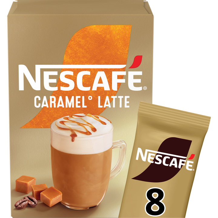 NESCAFE LATTE Caramel Instant Koffie 136 g