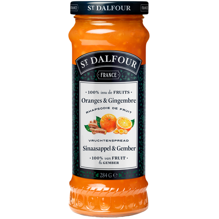 St. Dalfour Sinaasappel en Gember vruchtenspread