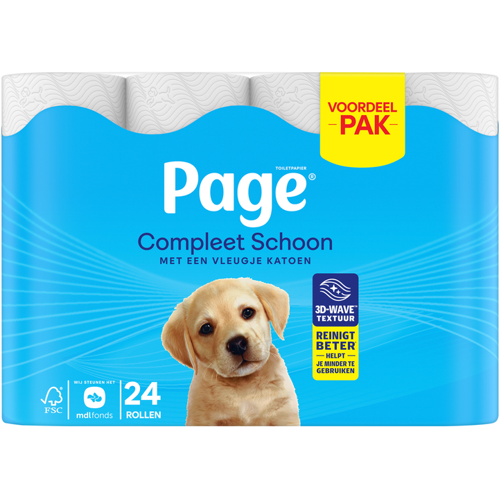 Page Compleet Schoon Toiletpapier 24-rollen