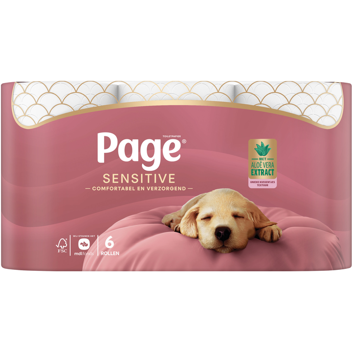 Page Sensitive Toiletpapier 6 Stuks