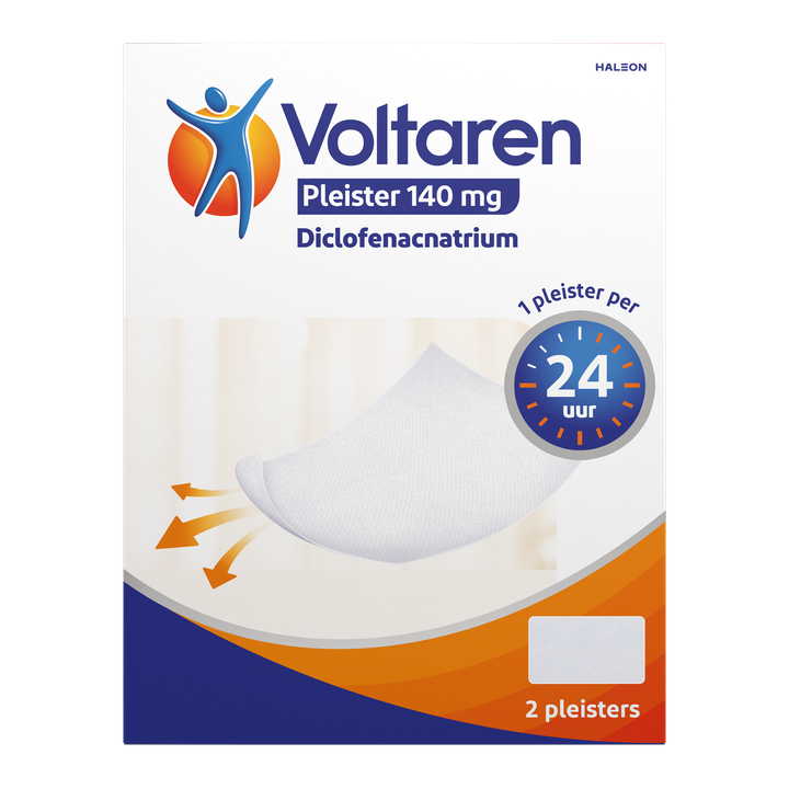Voltaren Topical Diclofenac Patch 2 Stuks