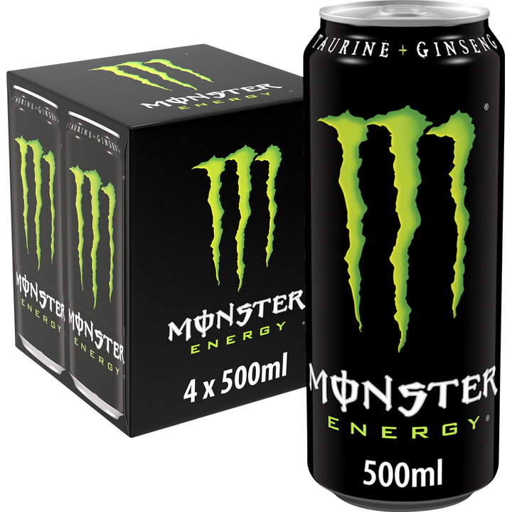 Monster Energy 4x500ML