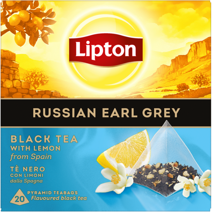 Lipton Zwarte Thee Russian Earl Grey