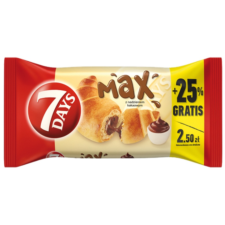 Super Max Croissant met Choco Vulling