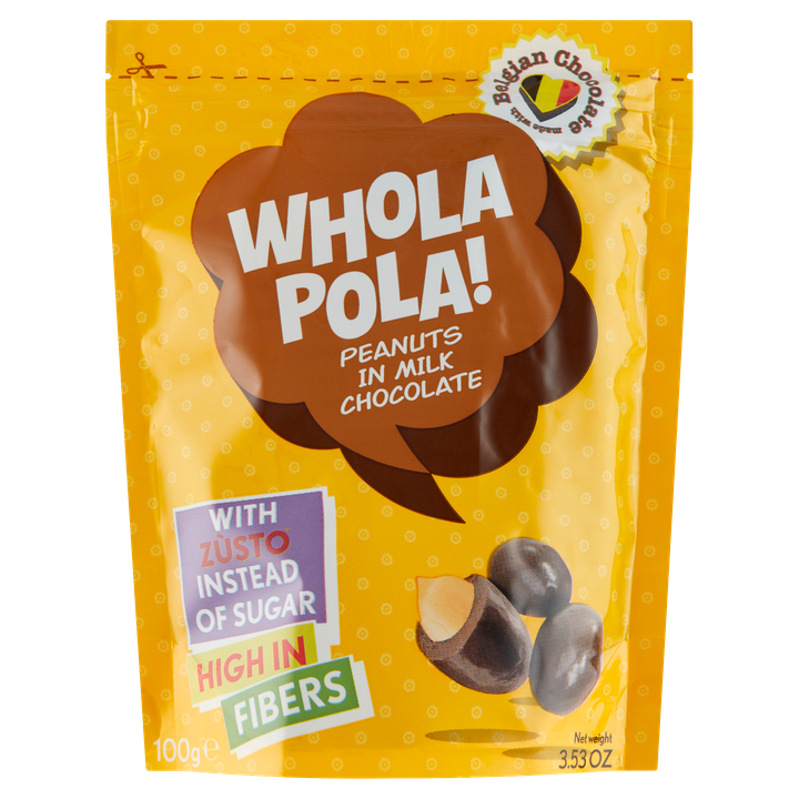Whola Pola! Peanuts in Milk Chocolate