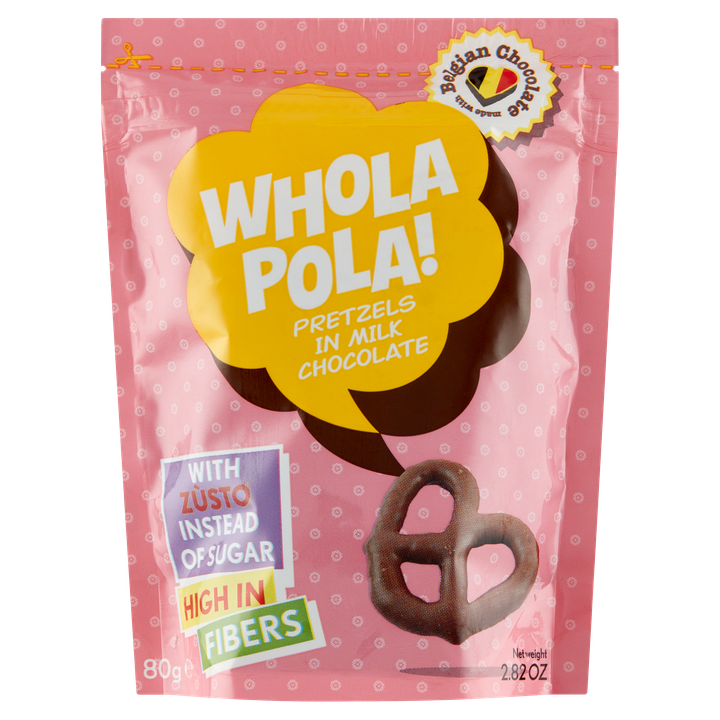 Whola Pola! Pretzels in Milk Chocolate