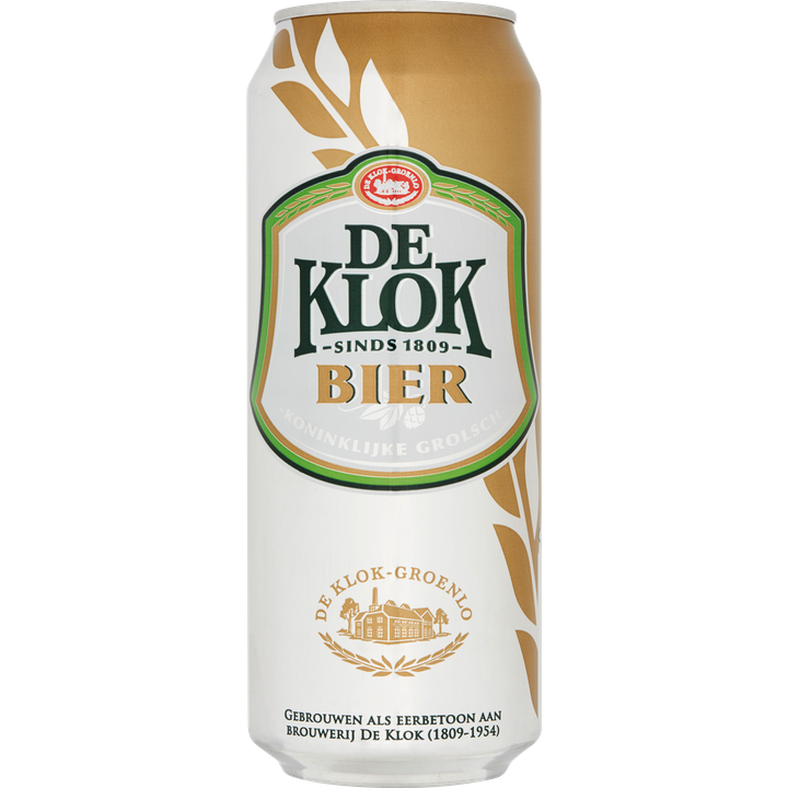 De Klok - Pils - Blik - 500ML
