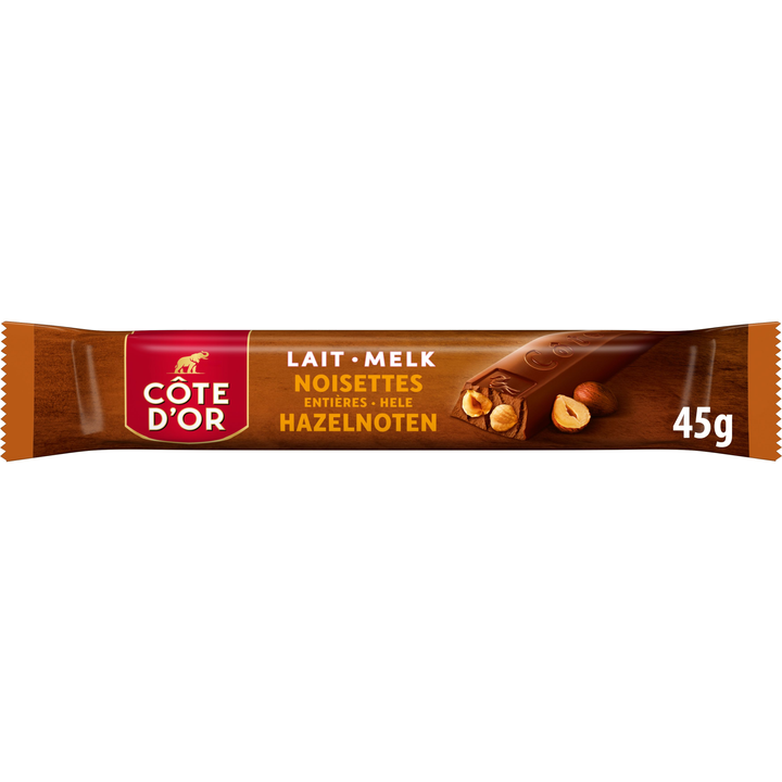 Chocoladereep Melk Hazelnoten