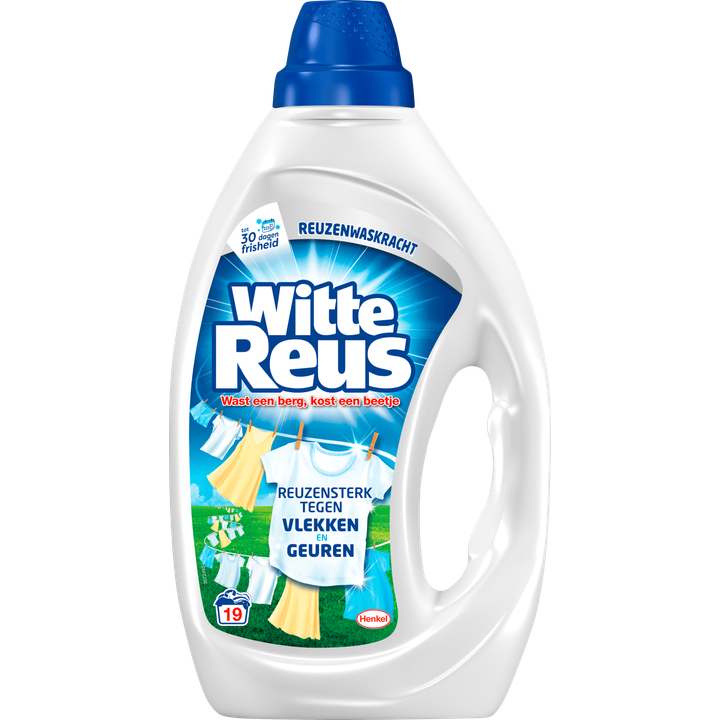 Witte Reus Gel 855ML, 19 Wasbeurten