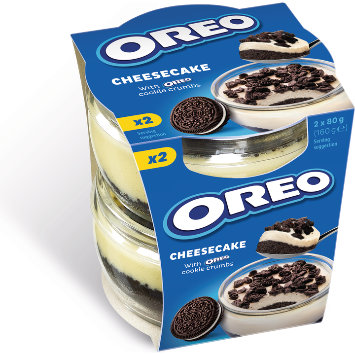 Oreo Cheesecakes Toetje 2 x 80 g