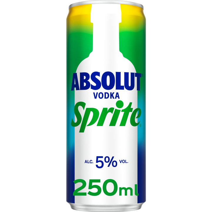 Absolut Sprite Absolut - Vodka Sprite - 250ML