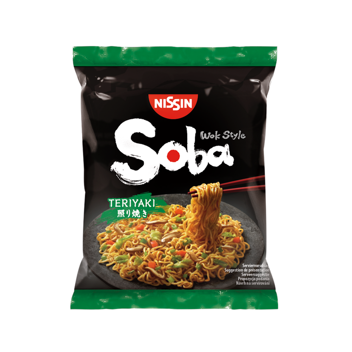 Nissin Soba Teriyaki Gebakken Noedels 110 g