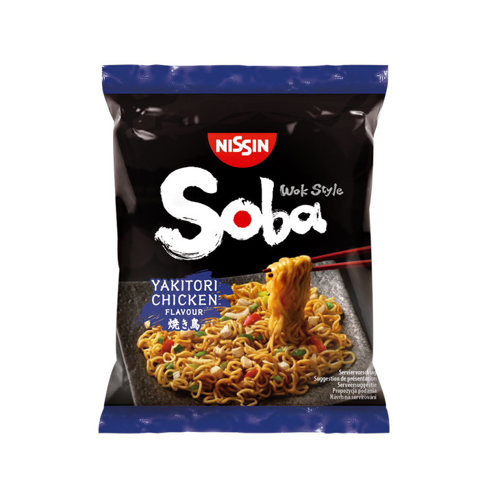 Nissin Soba Wok Style Yakitori Chicken Flavour 110 g
