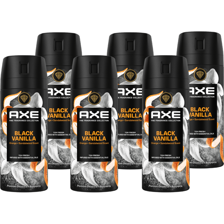 Lot De 6 Déodorants AXE Copper Santal - Parfum Naturel - Action 72h - Neuf - Fabriqué En France