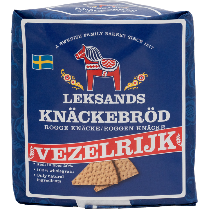 Leksands Zweeds Rogge Knäckebröd Original 200g