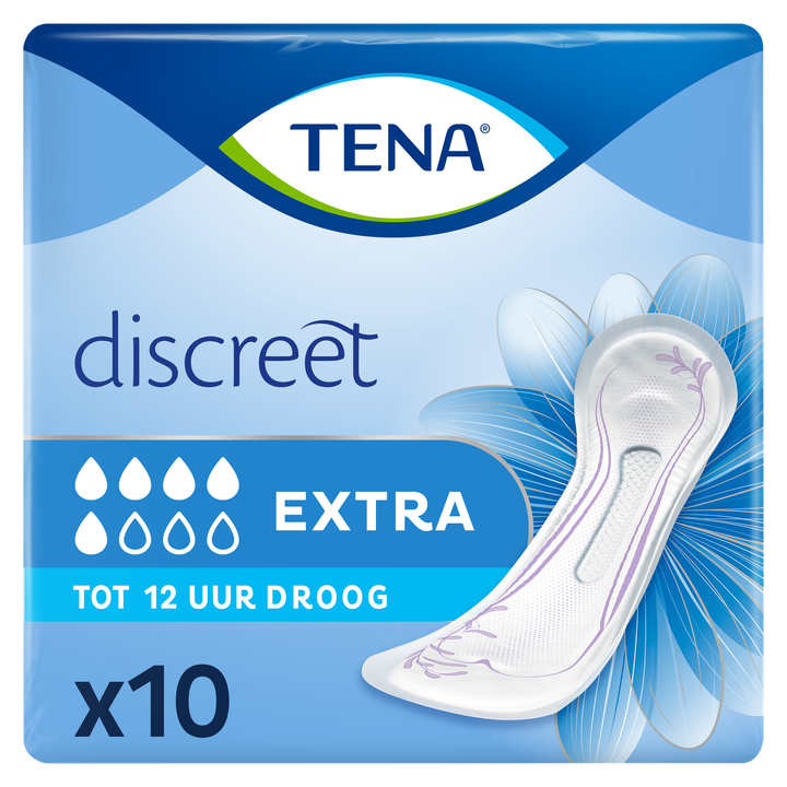 Tena lady Tena Discreet Extra Verbanden+ 10 Stuks