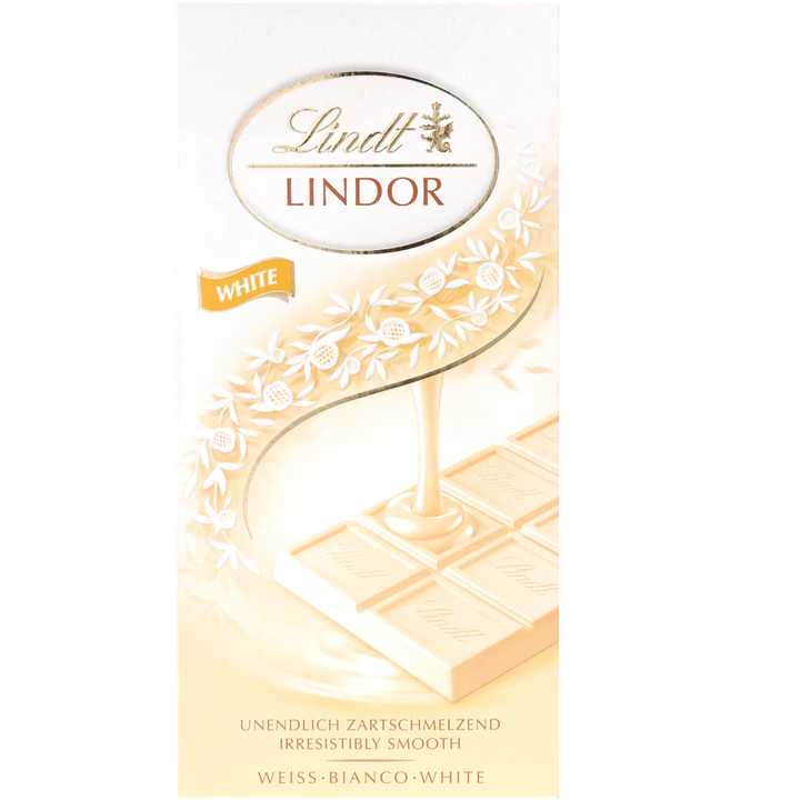 Lindor Chocoladetablet Wit 100 gram