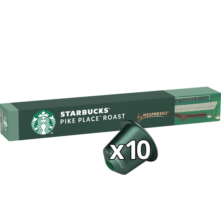 Starbucks® by Nespresso® Pike place Lungo 10 Koffiecups