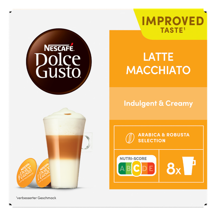 NESCAFÉ Dolce Gusto, Latte Macchiato, 16 capsules, 183,2 gr