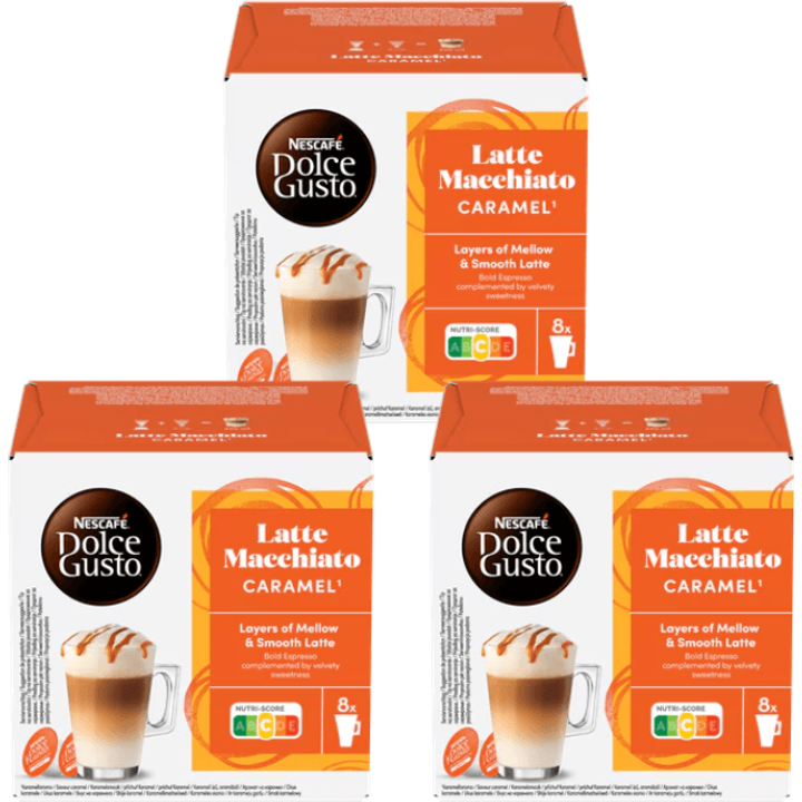 Nescafé Dolce Gusto Caramel Macchiato 3 x 8 Stuks