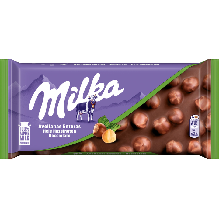 Milka Hele Hazelnoot 95g