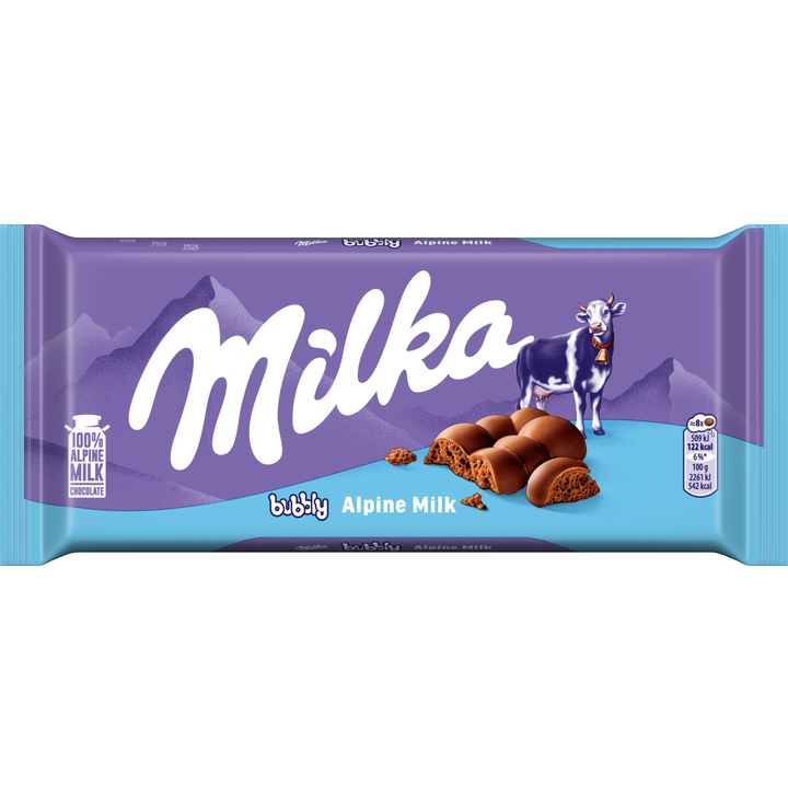 Milka Bubbly Milk 90g