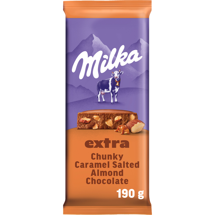 Salted Almond Caramel Chocolade Tablet