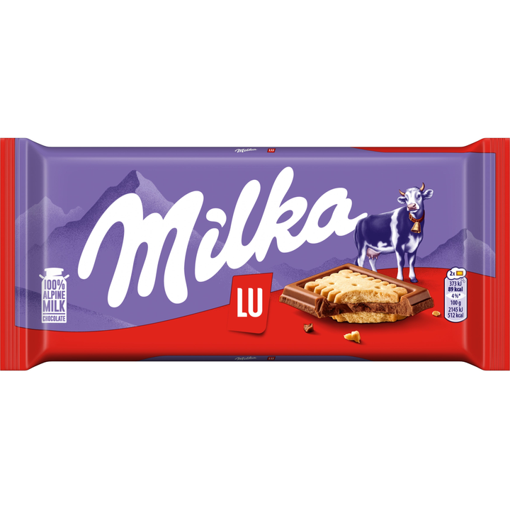 Milka Chocoladereep LU 87g