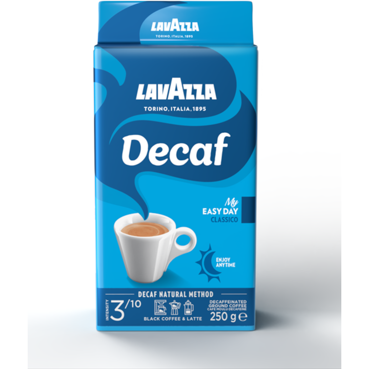Lavazza Caffè Dek Classico (decaf) gemalen / filterkoffie 250 g
