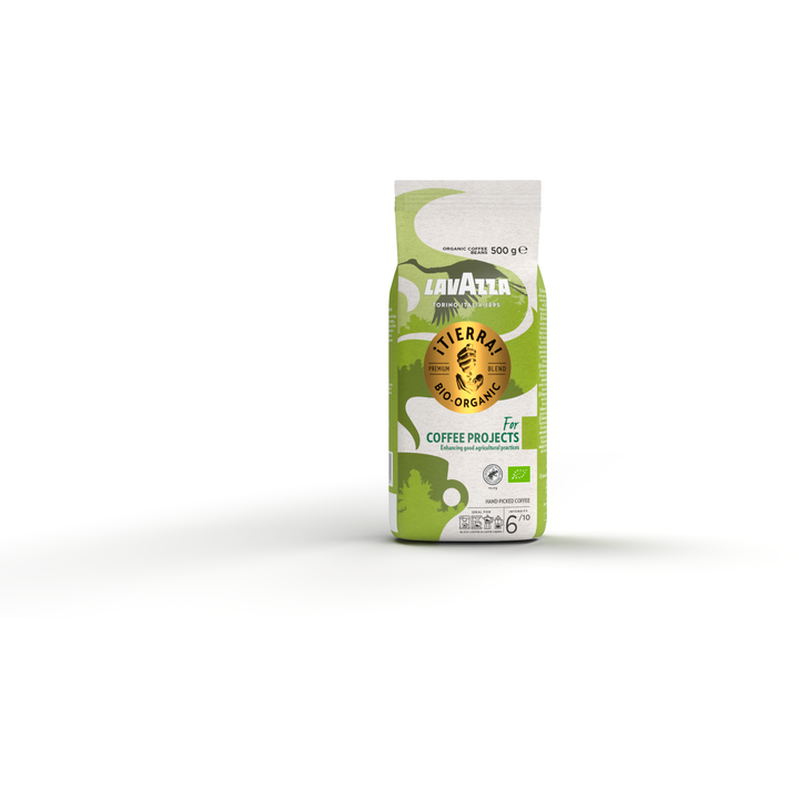 Lavazza Tierra Premium Blend Bio Bonen 500g
