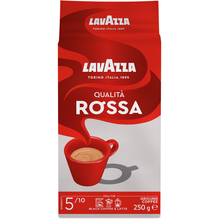Lavazza Qualita Rossa gemalen / filterkoffie 250 g