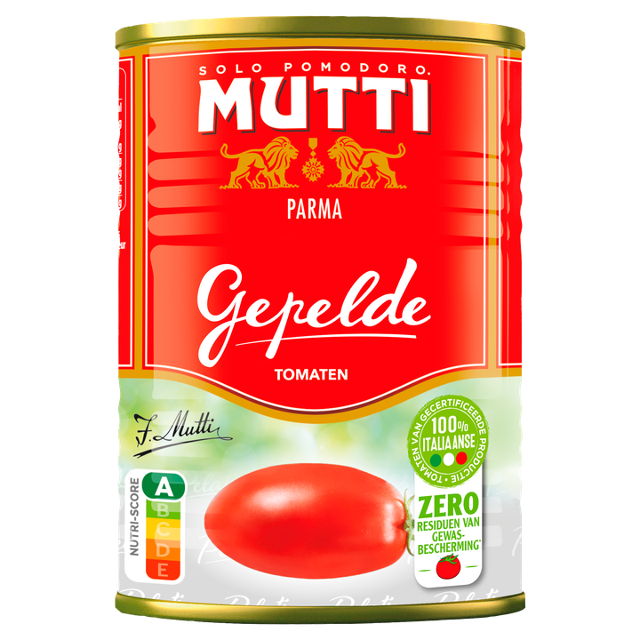 Mutti Gepelde Tomaten 400g