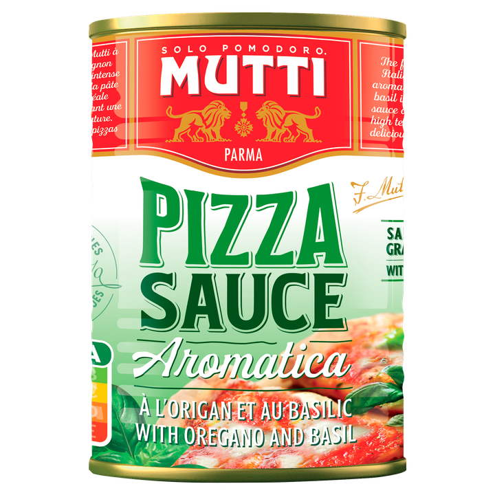 Mutti Pizzasaus Aromatizzata 400g