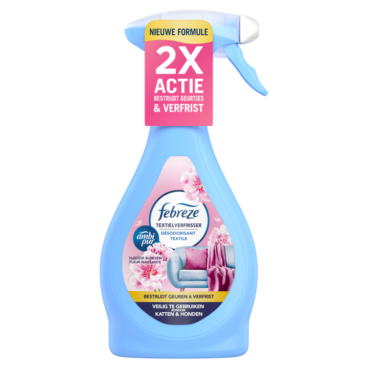 Ambi Pur Febreze Textielverfrisser Spray Vleugje Bloesem 500ML