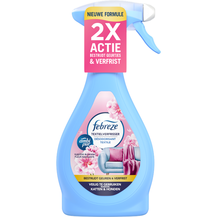Ambi Pur Febreze Textielverfrisser Spray Vleugje Bloesem 500ML