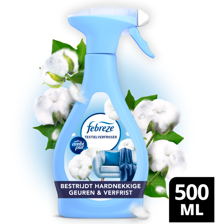 Ambi Pur Febreze Textielverfrisser Spray Katoen Bloesem 500ML