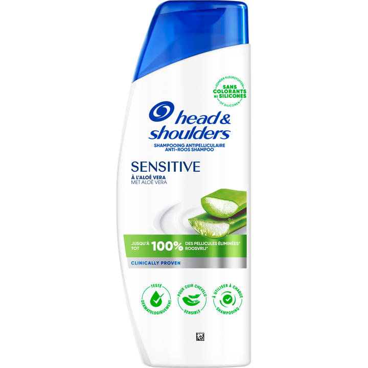 H&s Head & Shoulders Sensitive Shampoo 250 ml. Met Aloe Vera