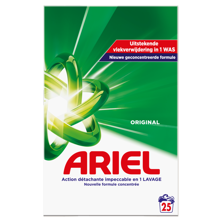 Ariel Waspoeder Original 1.25kg, 25 wasbeurten