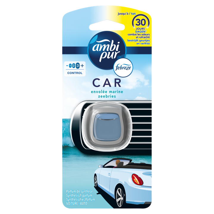 Ambi Pur Febreze Auto Luchtverfrisser Zeebries 1X