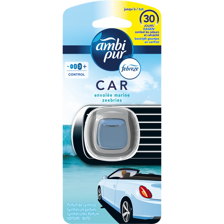 Ambi Pur Febreze Auto Luchtverfrisser Zeebries 1X