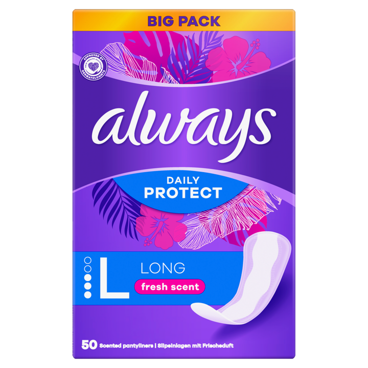 Daily Protect Long Met Een Frisse Geur Inlegkruisjes