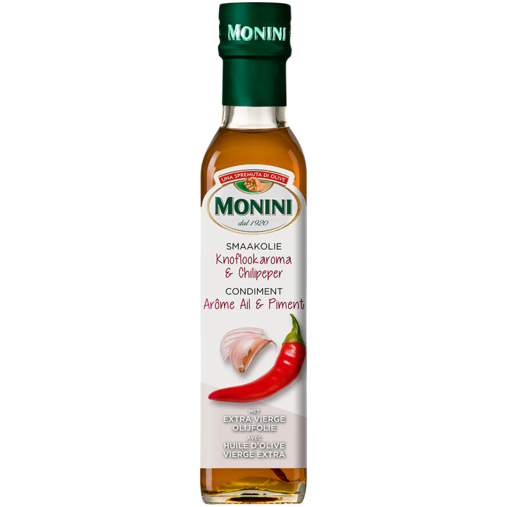 Monini Olijfolie Knoflook en Chili