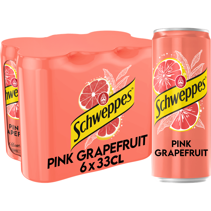 Schweppes Pompelmoessmaak 6 x 33 cl