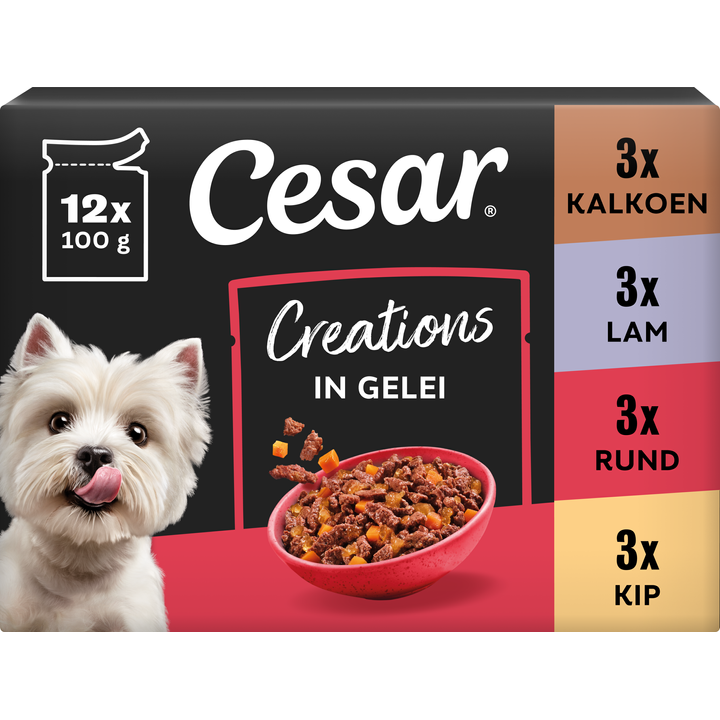 Cesar Selectie in Gelei 12 x 100 g