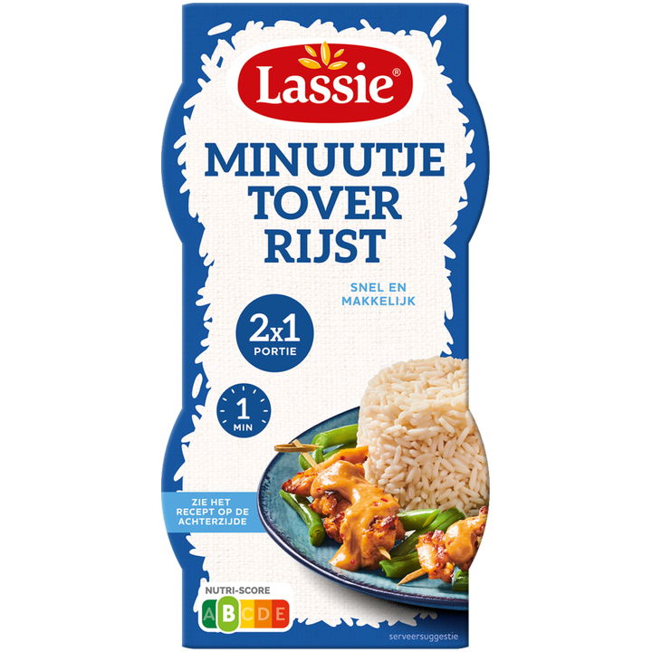 Lassie Toverrijst Minuutje 2 x 125 g