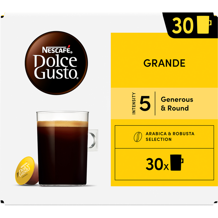 NESCAFÉ Dolce Gusto, Koffiecapsules Grande, 30 cups, 255 gr 