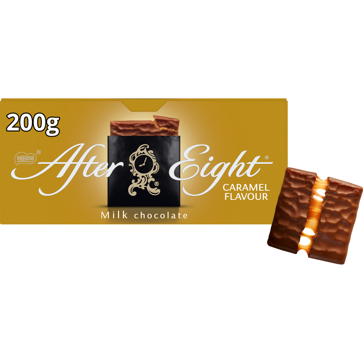 NESTLE AFTER EIGHT Chocolade Karamel 200 Gram Doos