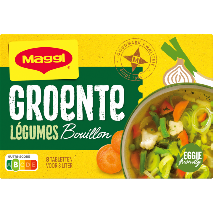 MAGGI Groentebouillon Bouillonblokjes x8 81.6g